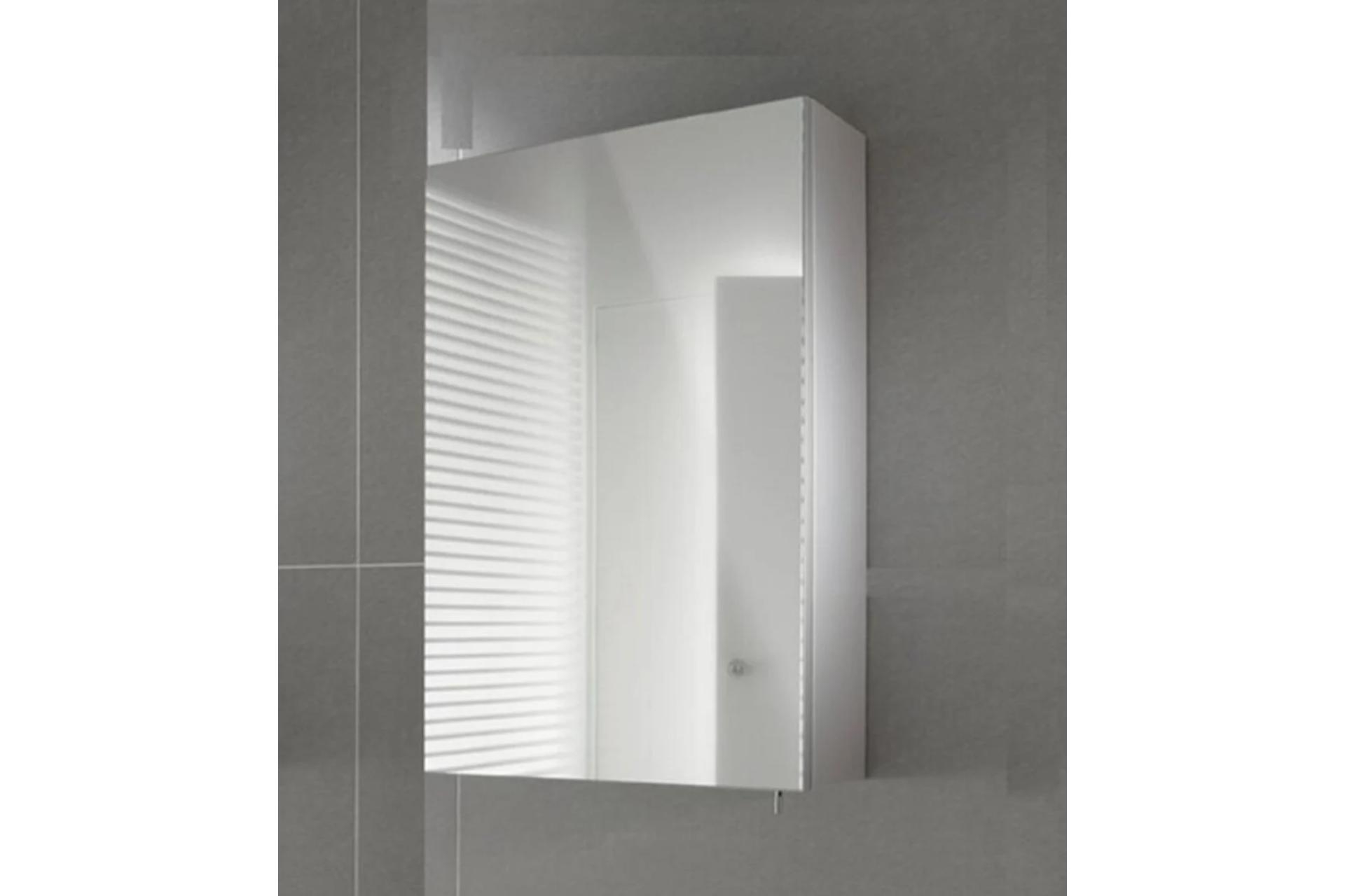 Lisa Aynalı Banyo Dolabı- Beyaz -1