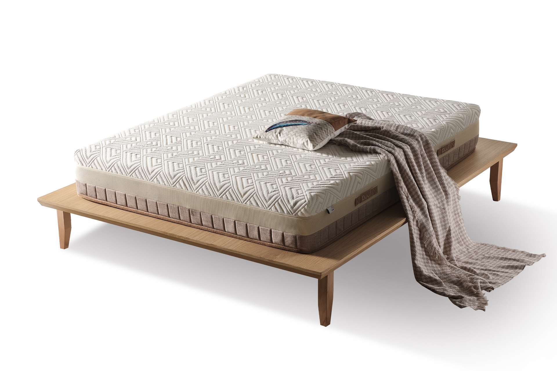 Puuf Sleep Larimar Yıkanabilir Lateks Hr Çift Kişilik Yatak- 180X200 -1