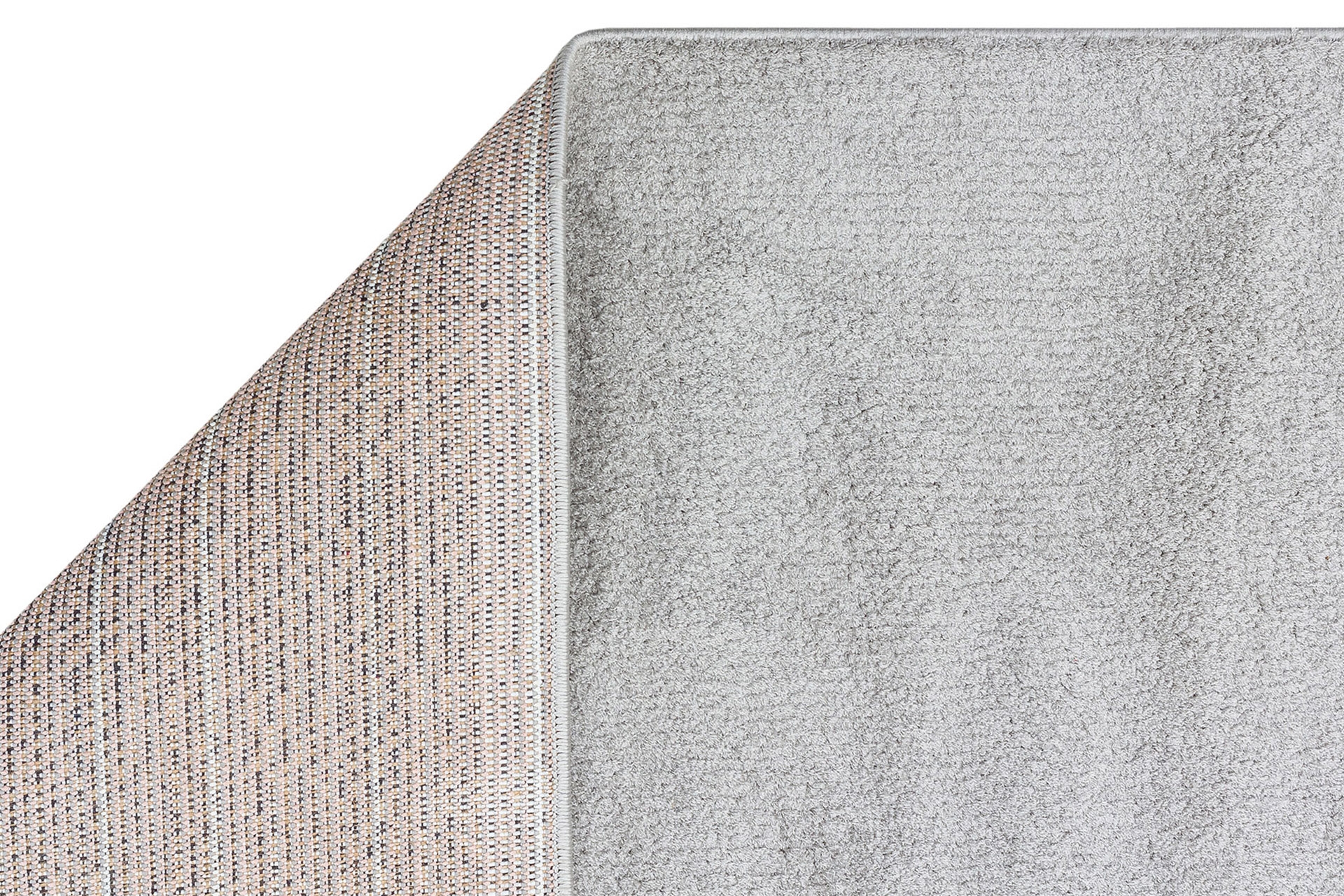 EKO HALI RİGA RG PLAİN GREY GRİ HAV TOZ VERMEZ EKSTRA YUMUŞAK PARLAK ...
