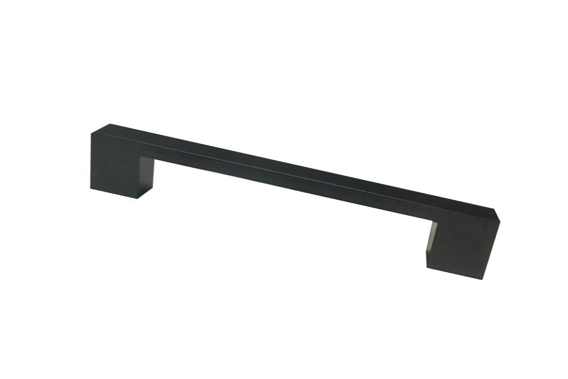 Zirve İnce Köprü Alüminyum Kulp- Siyah- 128 Mm -1