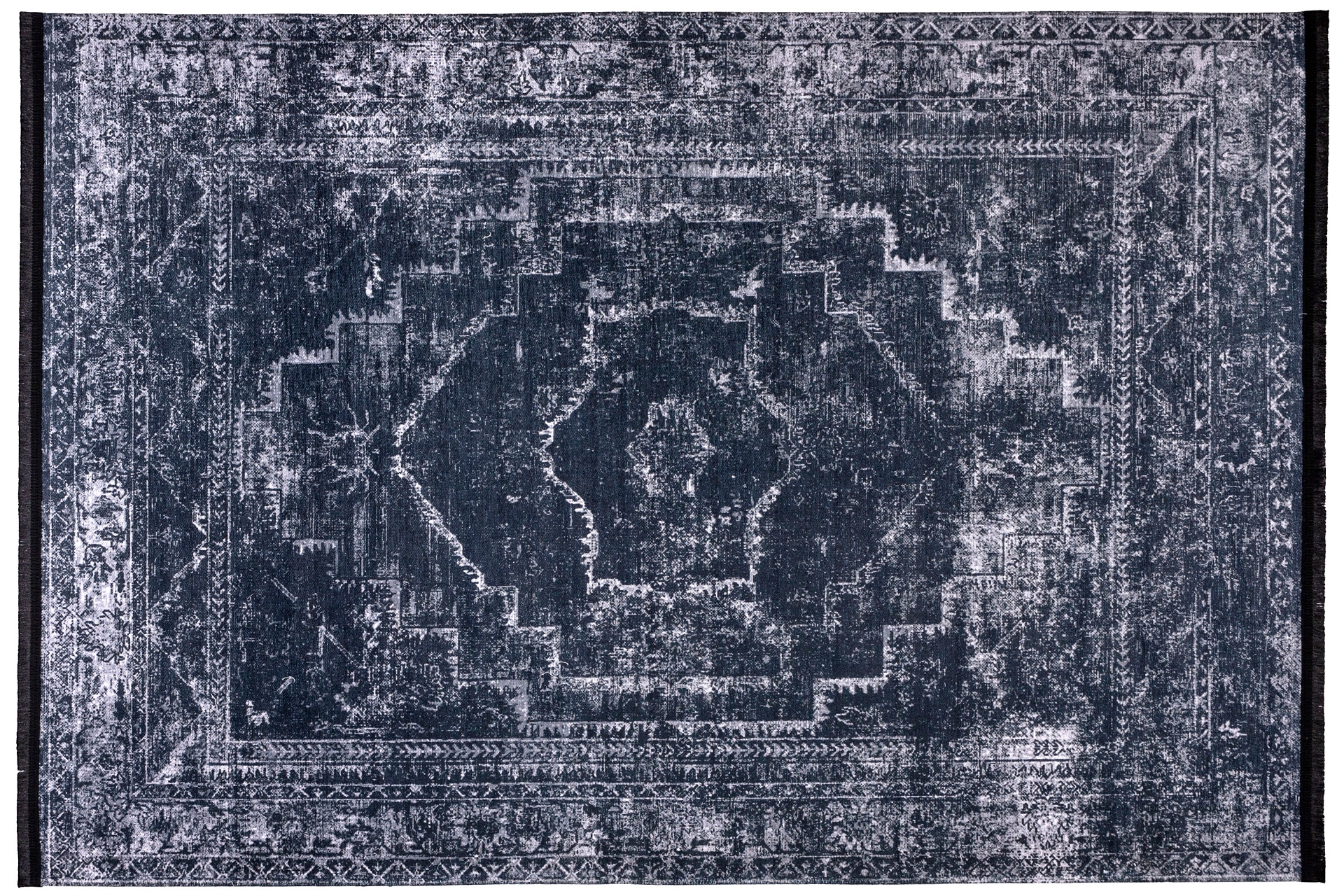 RABAT PAMUK DOKUMA ŞÖNİL HALI 1710, YIKANABİLİR, MULTİ, 100X400