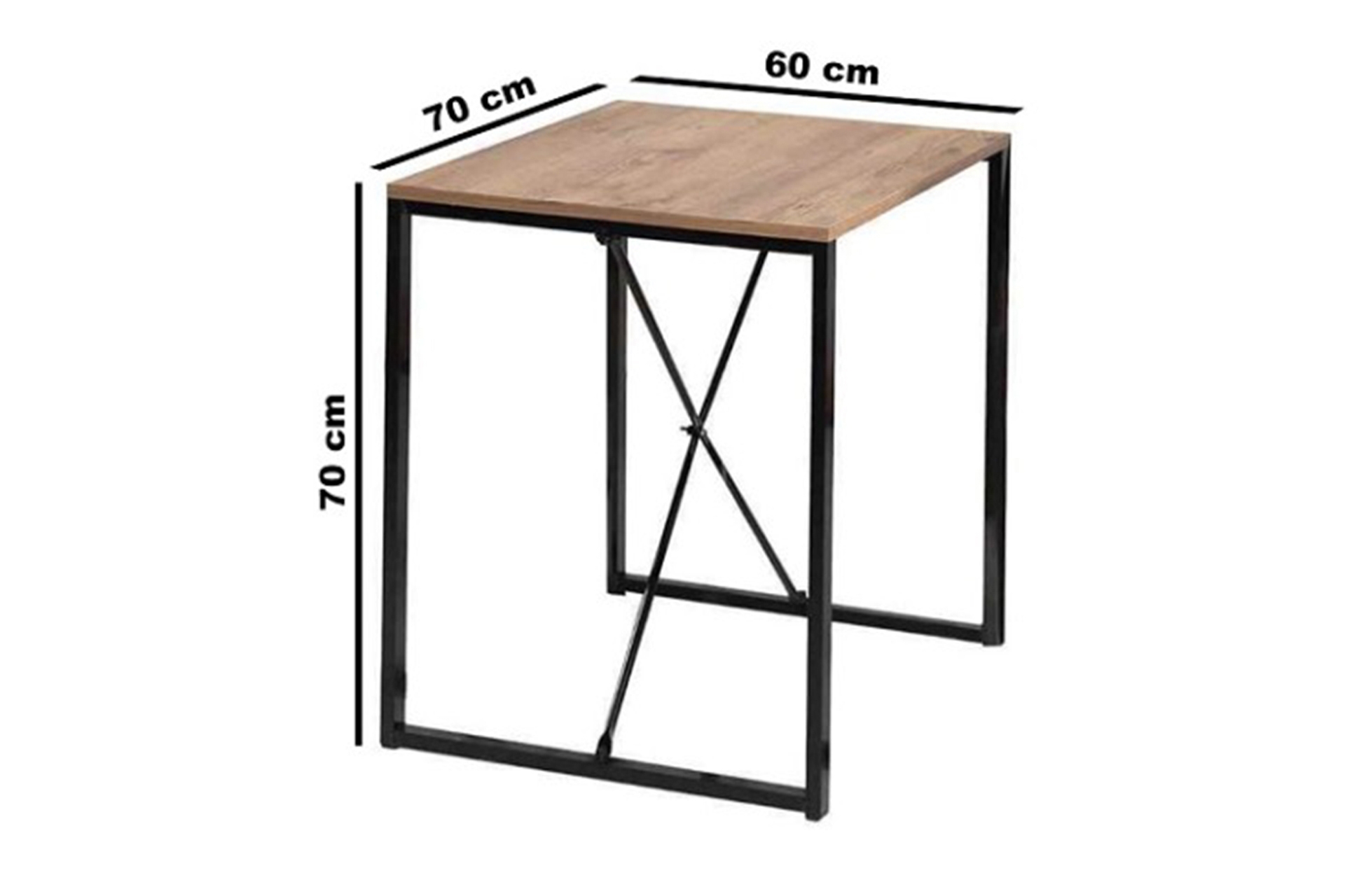 OSSO BAR MASA TAKIMI, MEŞE, 70X60 FİYATI - Vivense