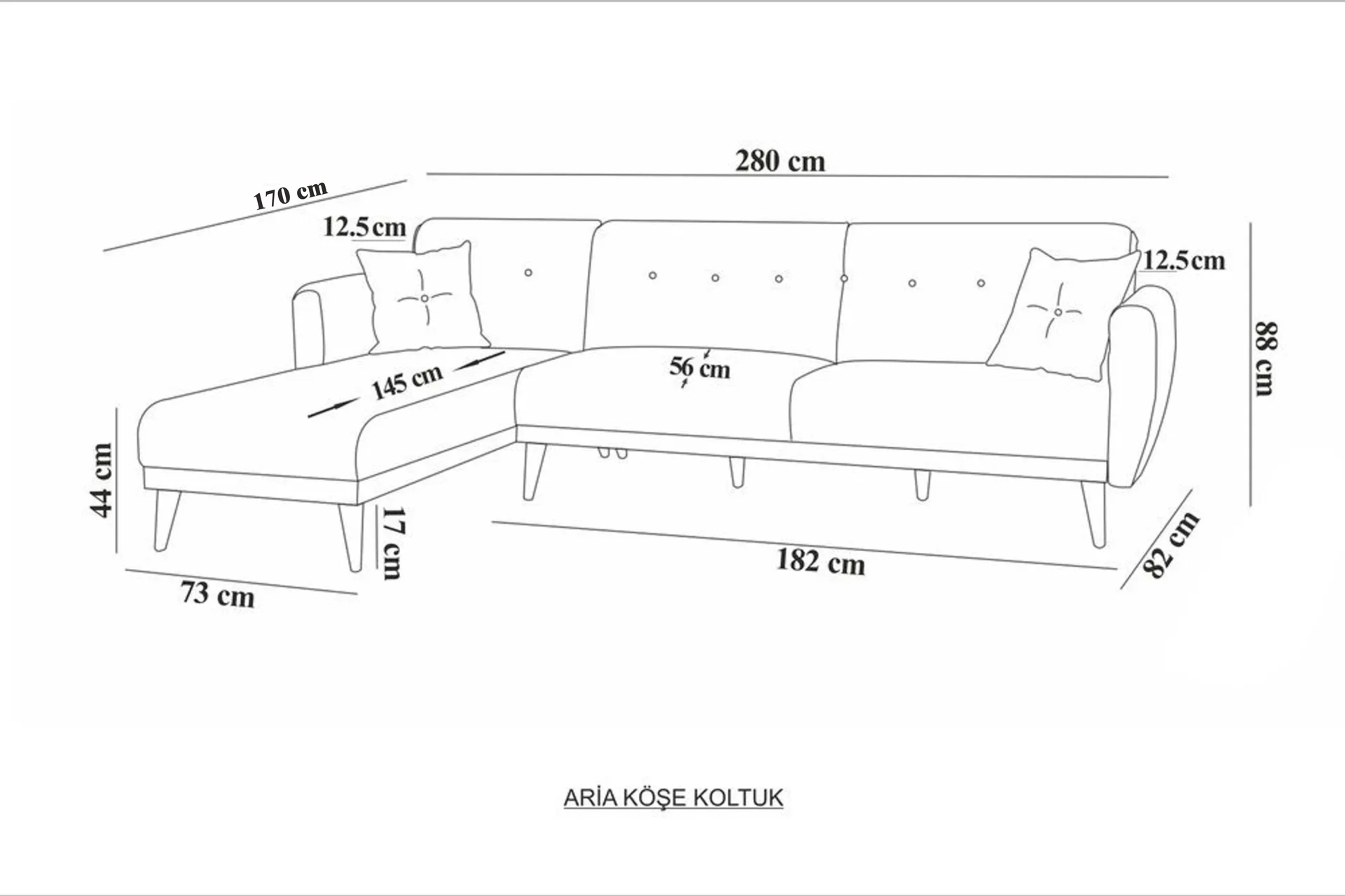 ARİA KÖŞE KOLTUK YEŞİL