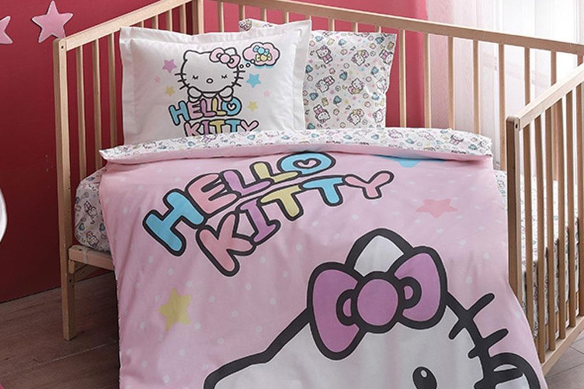 Tac Hello Kitty Bebek Nevresim Takimi Fiyati Vivense