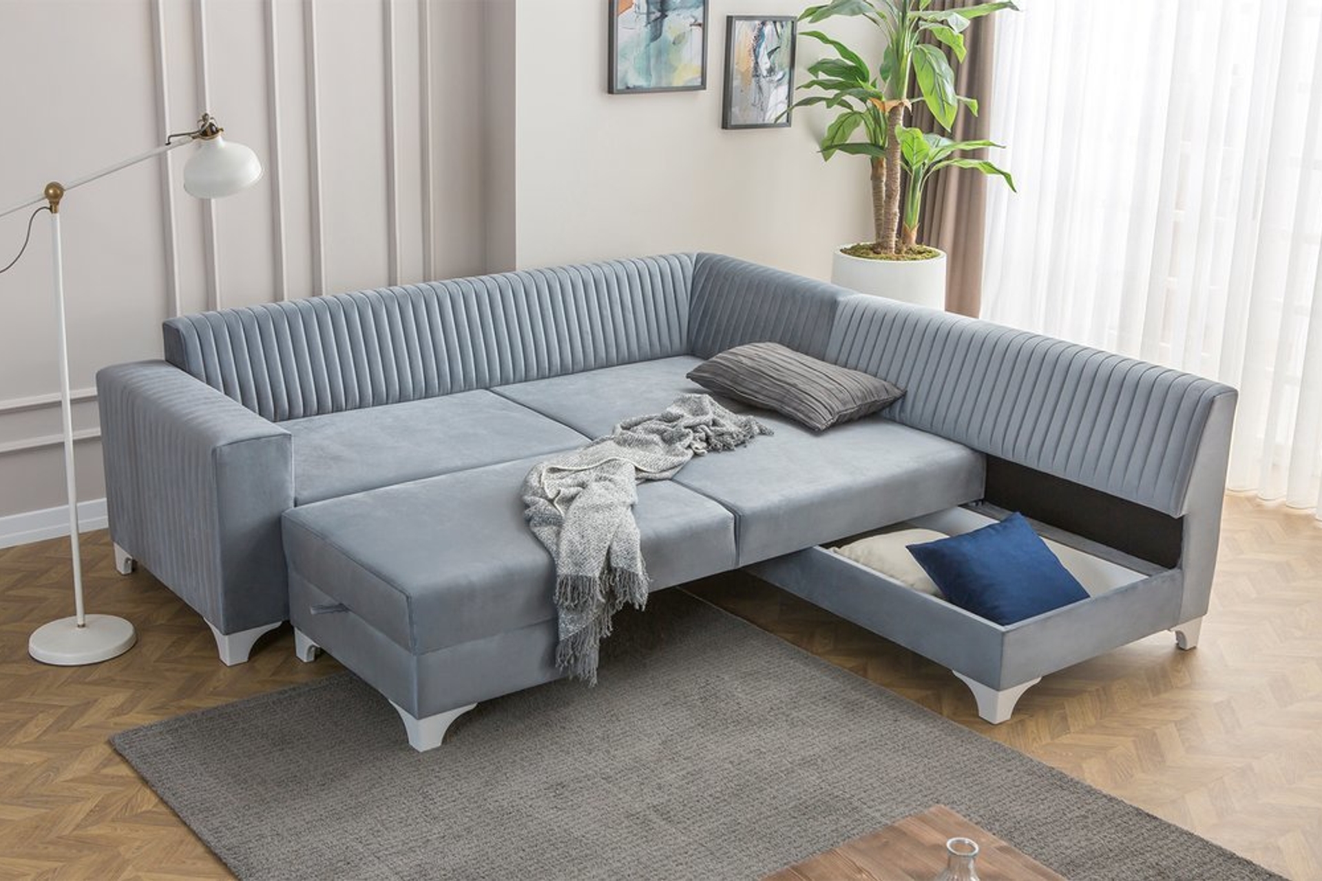 WEST KÖŞE KOLTUK, GRİ