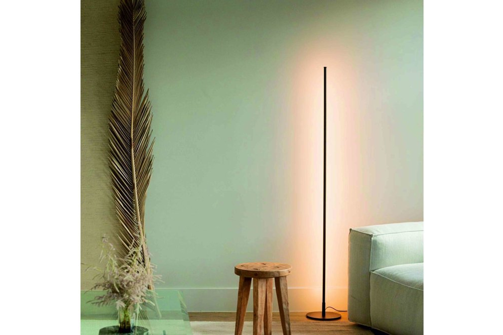 Dimmer Gestuurde Vloerlamp, Wit