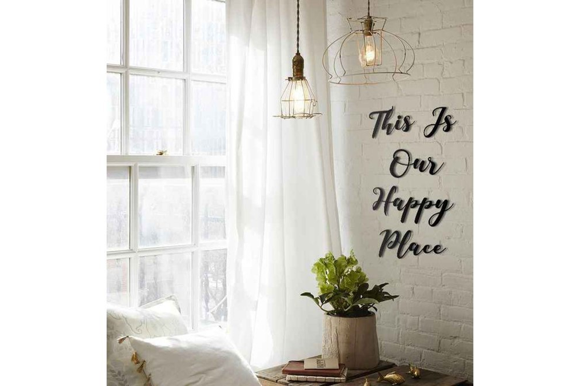 THİS İS OUR HAPPY PLACE DUVAR YAZISI FİYATI Vivense THİS İS OUR HAPPY PLACE DUVAR YAZISI FİYATI Vivense
