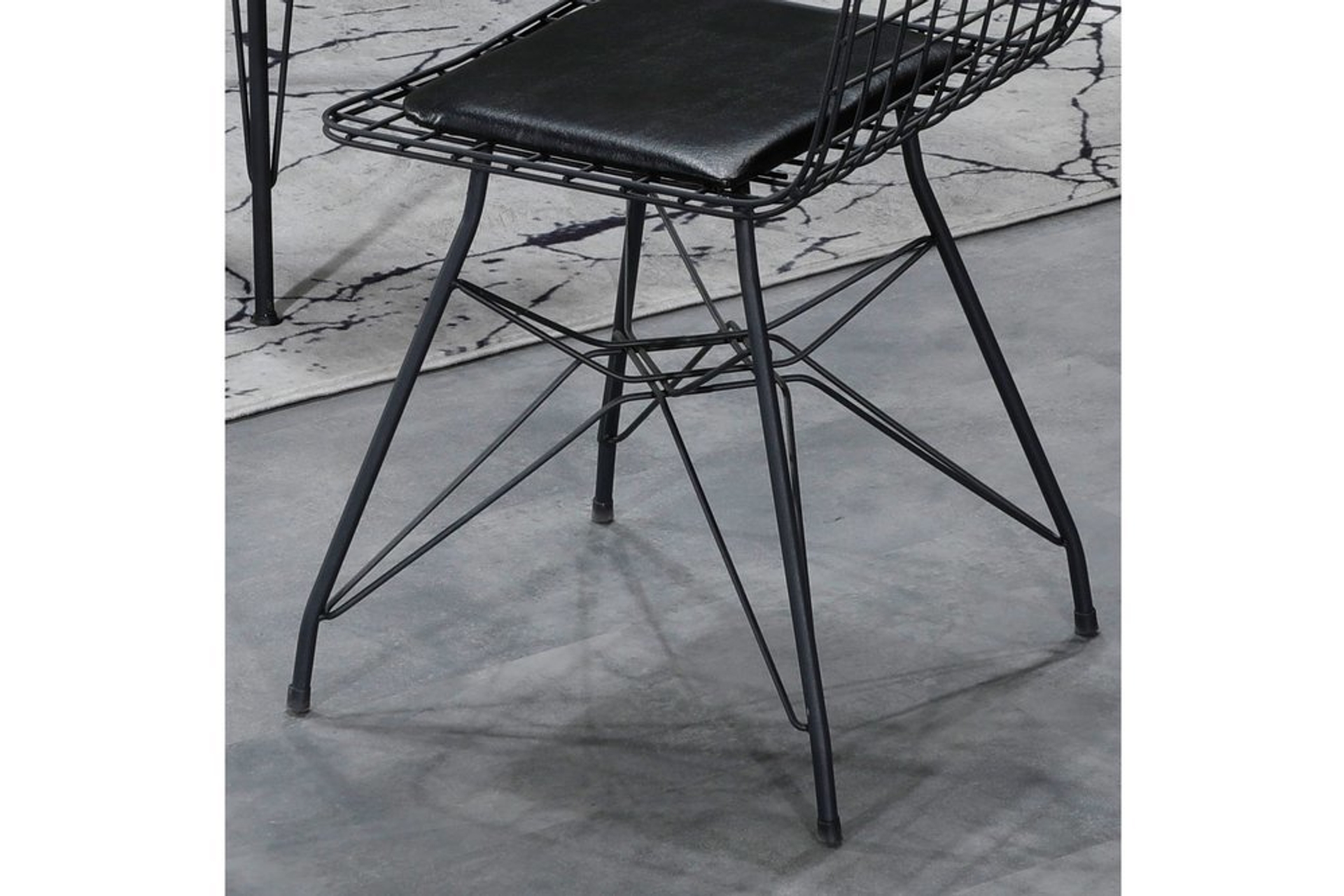 OLİNPA SİYAH TEL SANDALYE FİYATI Vivense OLİNPA SİYAH TEL SANDALYE FİYATI Vivense