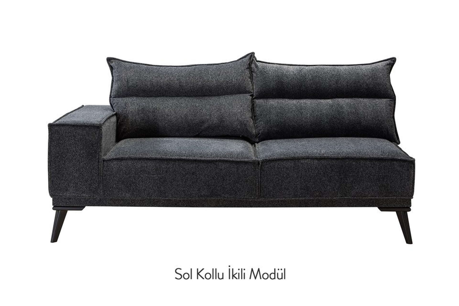 KRAFT U KÖŞE KOLTUK TAKIMI, ANTRASİT, SAĞ KÖŞE