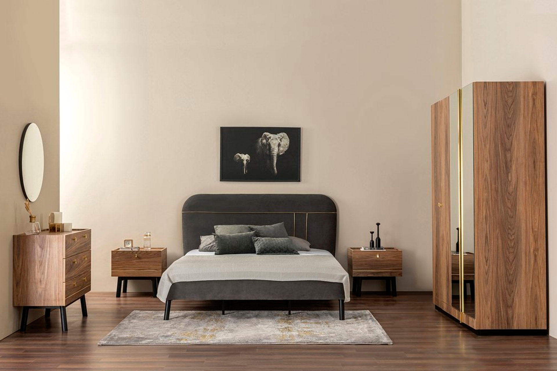 Mondrian 4 Kapili Yatak Odasi Takimi Fiyati Vivense