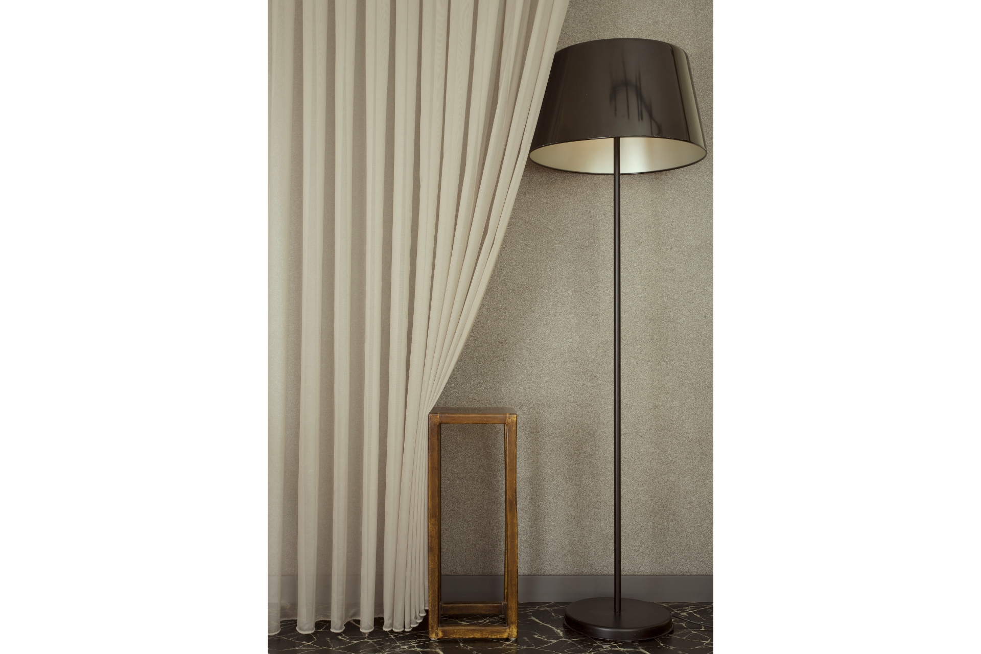 Massarelli Etamin Tül Vizon Rengi  1-2 Seyrek Pile 300X260 -1