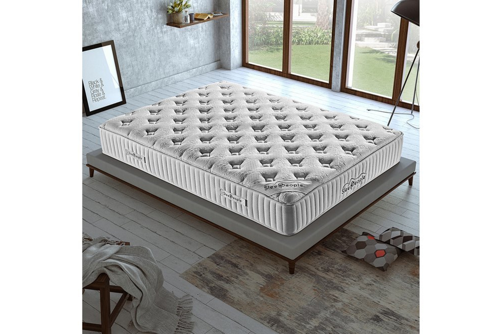 Visco Plus Paket Yayli Yatak 120x200 Fiyati Vivense
