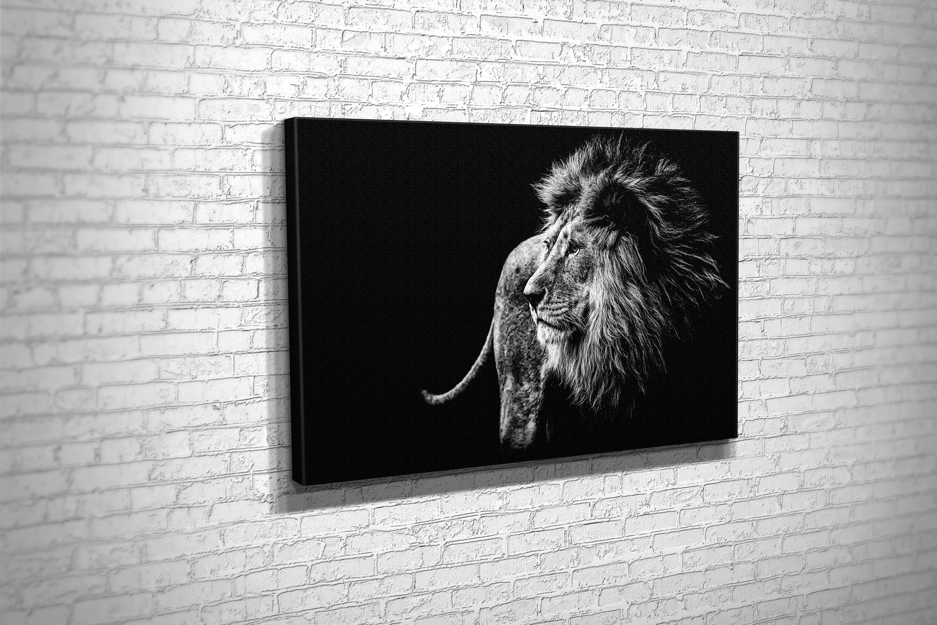 Tablo360 Aslan Kanvas Tablo- 50X75 -1