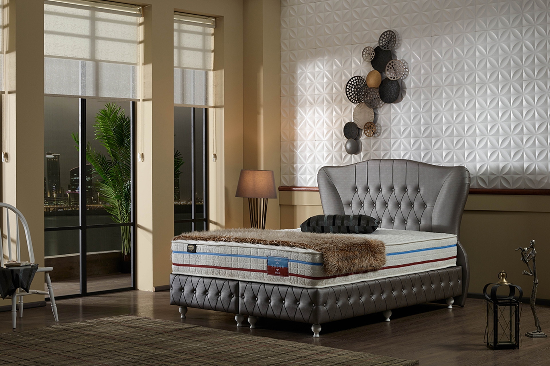 ELİSTA BAZA BAŞLIK YATAK SETİ FİYATI Vivense ELİSTA BAZA BAŞLIK YATAK SETİ FİYATI Vivense