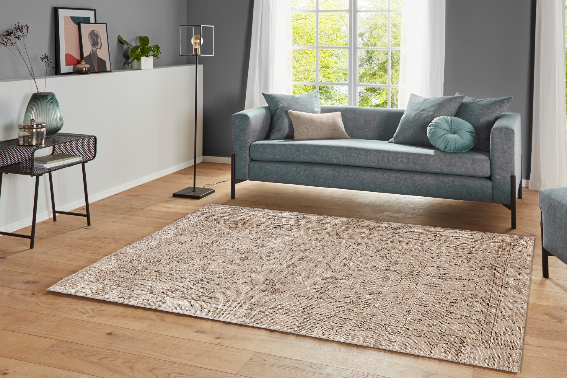 Aida Home Ginato Beige Salon Halısı- 160X230 -1