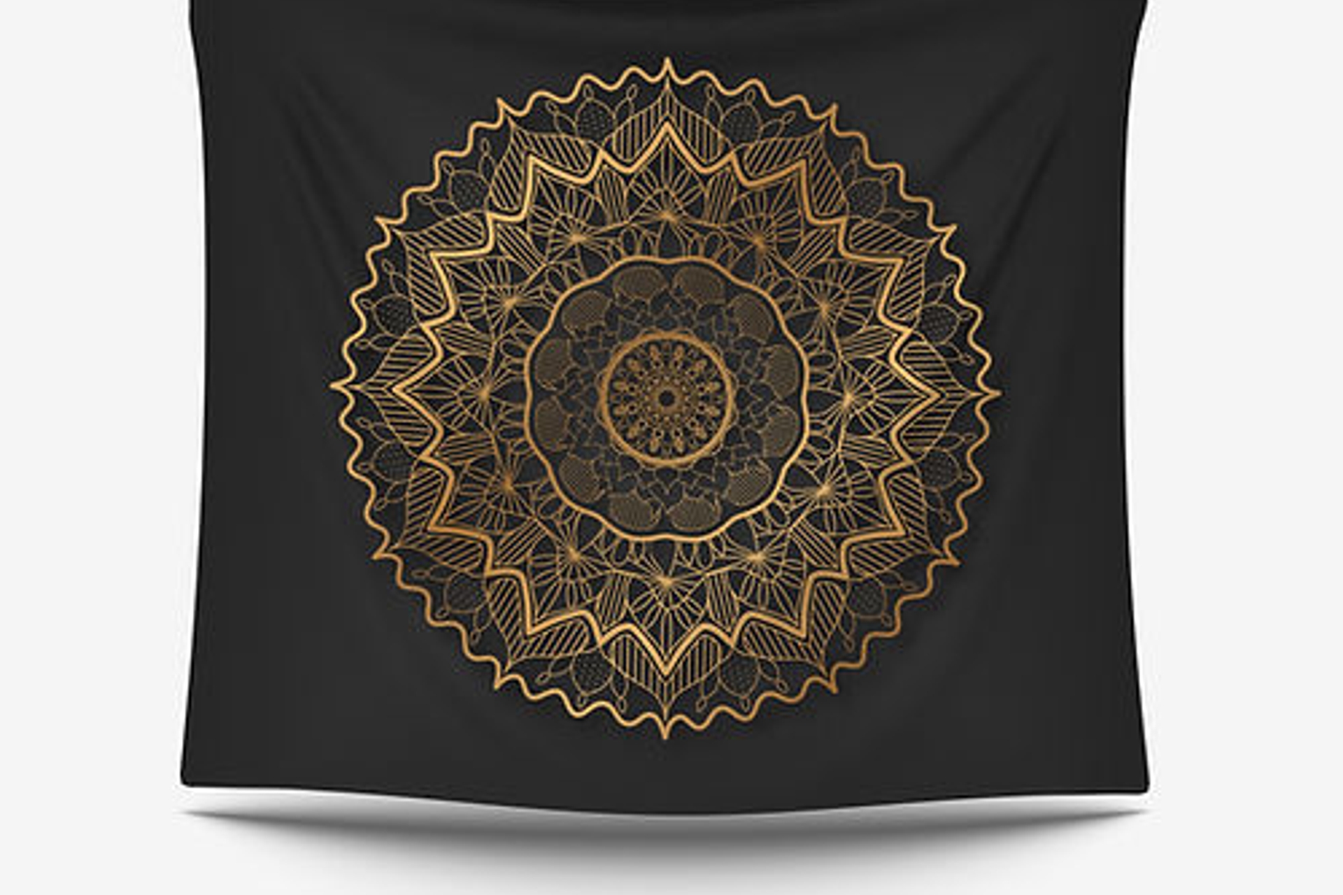 N MANDALA DUVAR ÖRTÜSÜ, 150X130 FİYATI Vivense