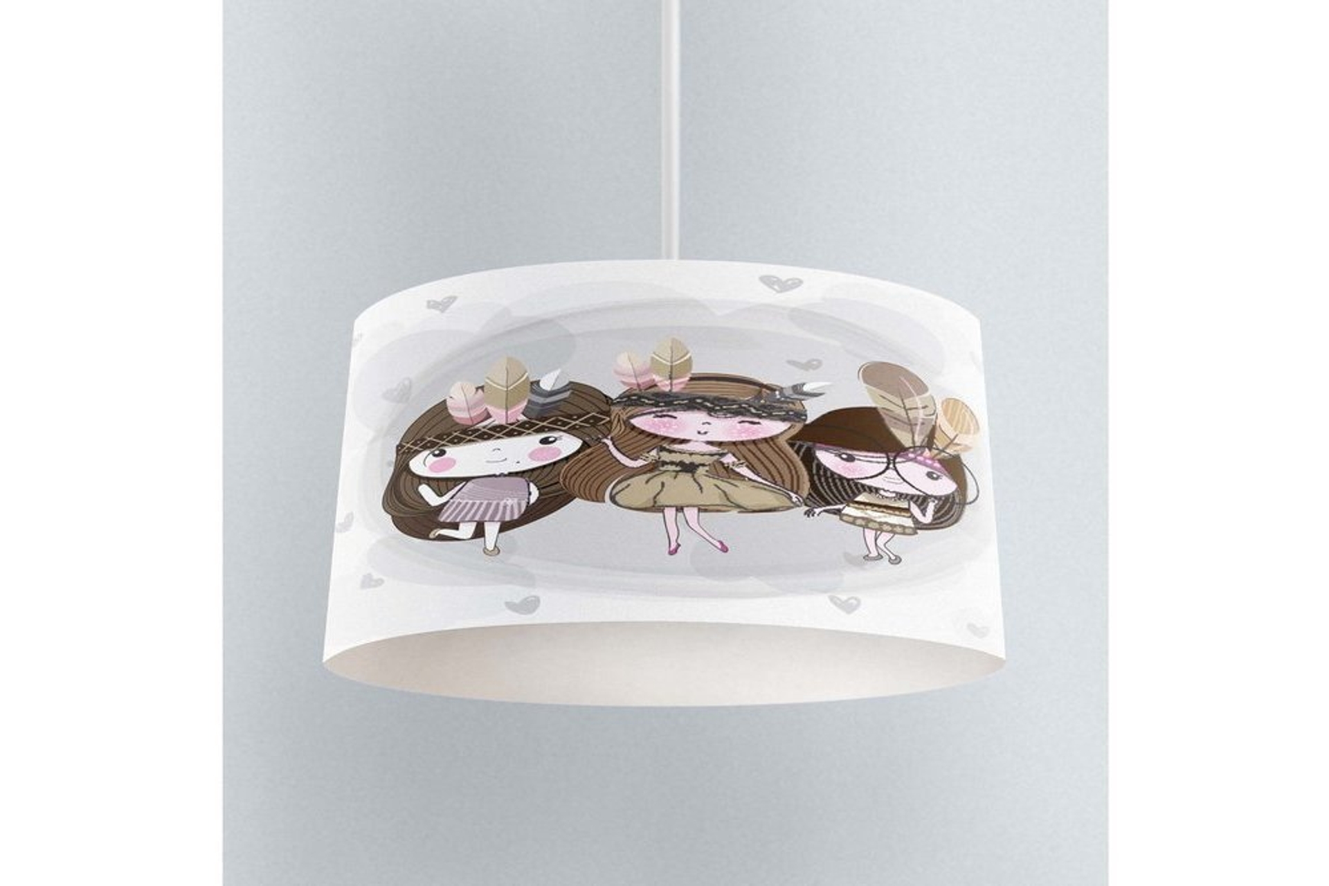 ELSE MİNİK KIZLAR DESENLİ BEBEK ÇOCUK ODASI SARKIT AVİZE