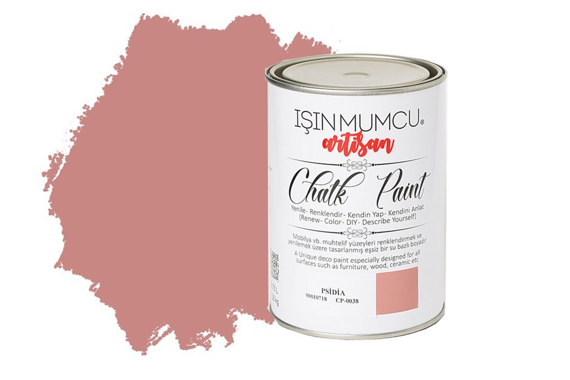 CHALK PAİNT MOBİLYA BOYASI PSİDA KÜÇÜK (1.3 KG) FİYATI CHALK PAİNT MOBİLYA BOYASI PSİDA KÜÇÜK (1.3 KG) FİYATI