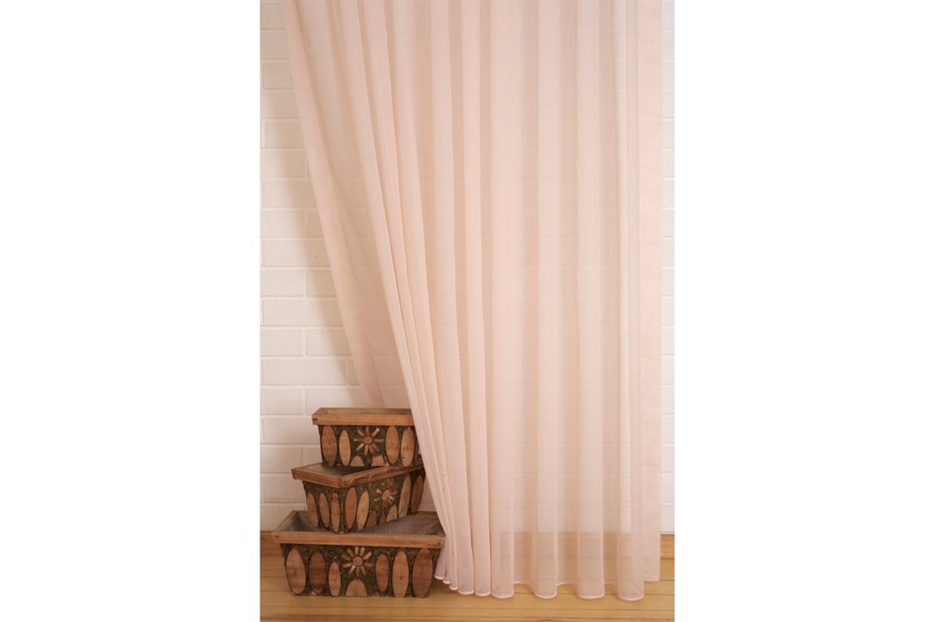 Massarelli Pamuk Dokulu Tül Pudra 1-3 Sık Pile 350X260 -1