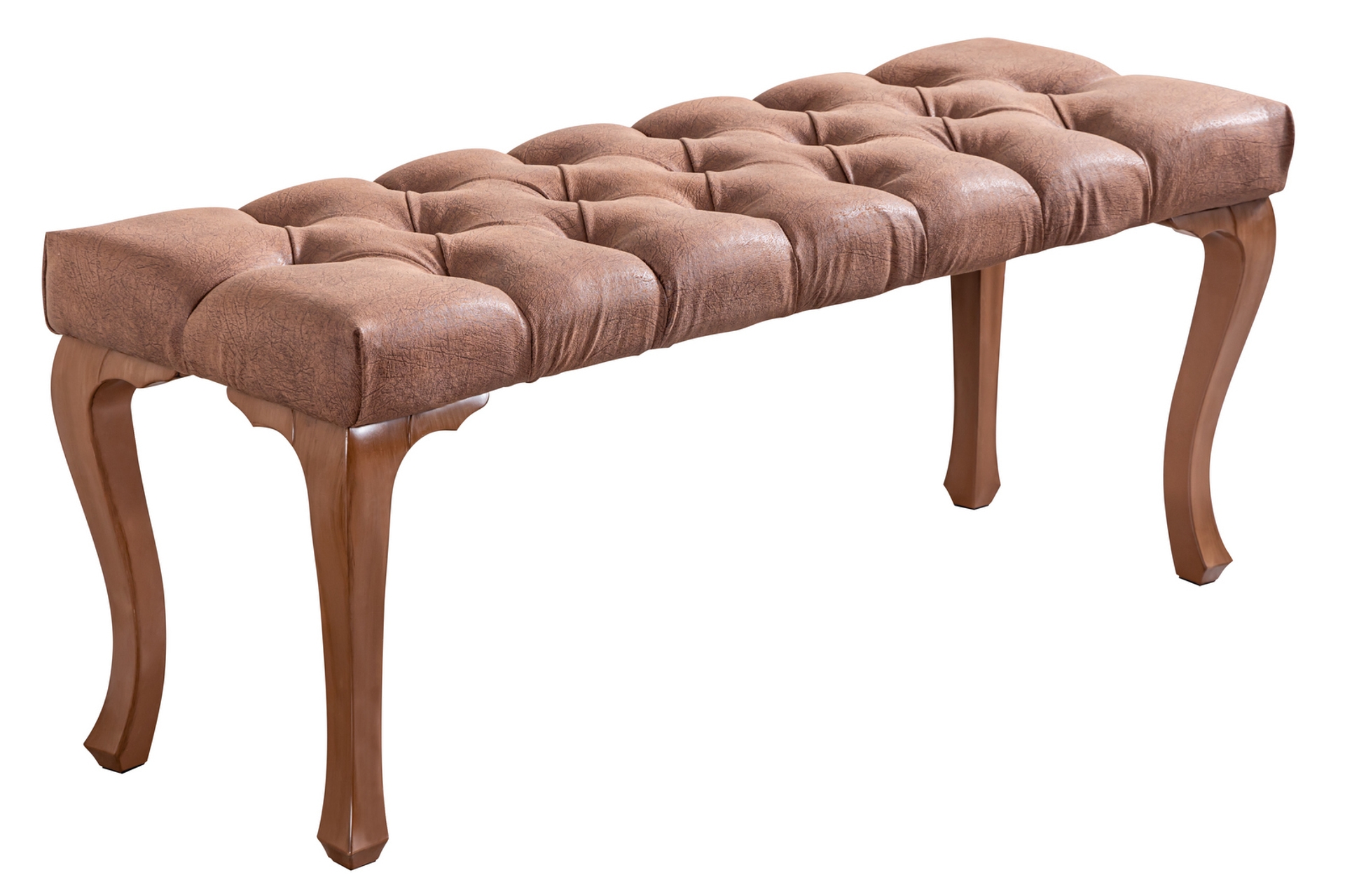 Lukens Bench Yatak Ayak Ucu Pufu Kahverengi 100x40x50 Fiyati Vivense