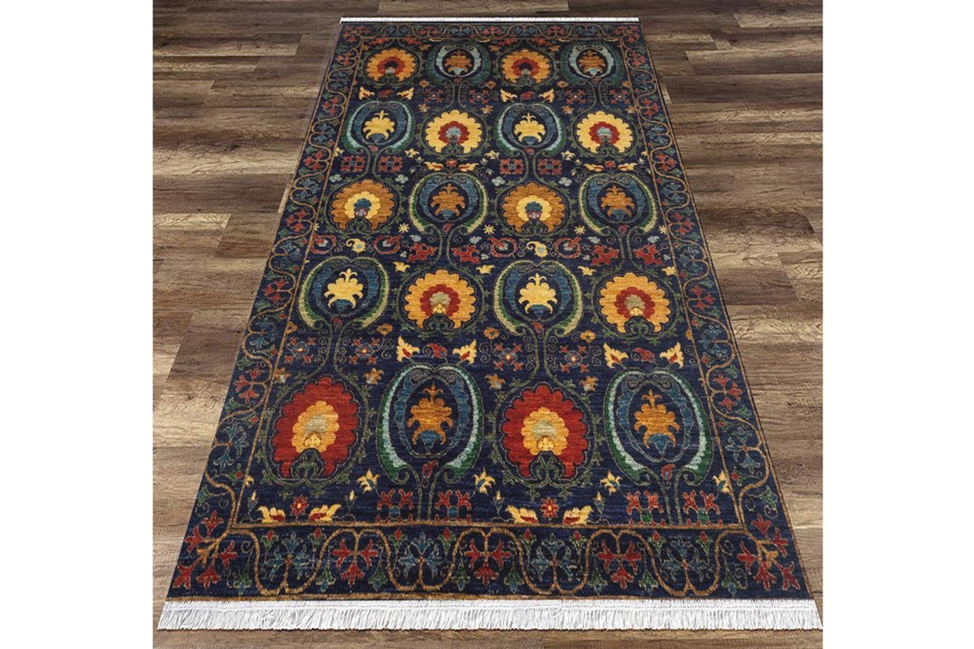 else bordo mavi sari osmanli turkmen otantik sacakli ince kilim hali 120x180 fiyati vivense