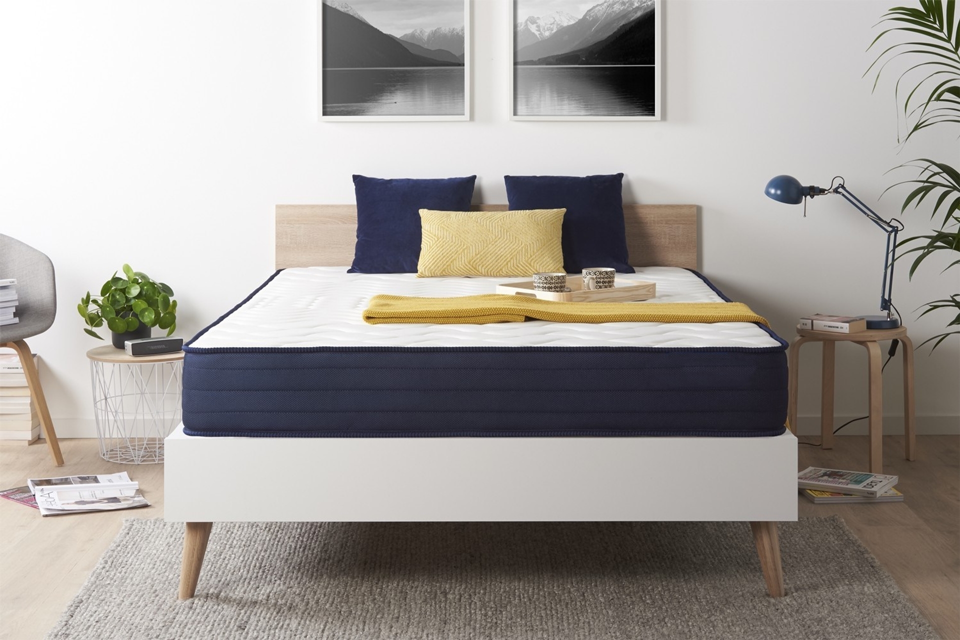 HEYNER SLEEP ART 120X200 COTTON KUMAŞ LÜX ORTOPEDİK TEK KİŞİLİK YAYLI