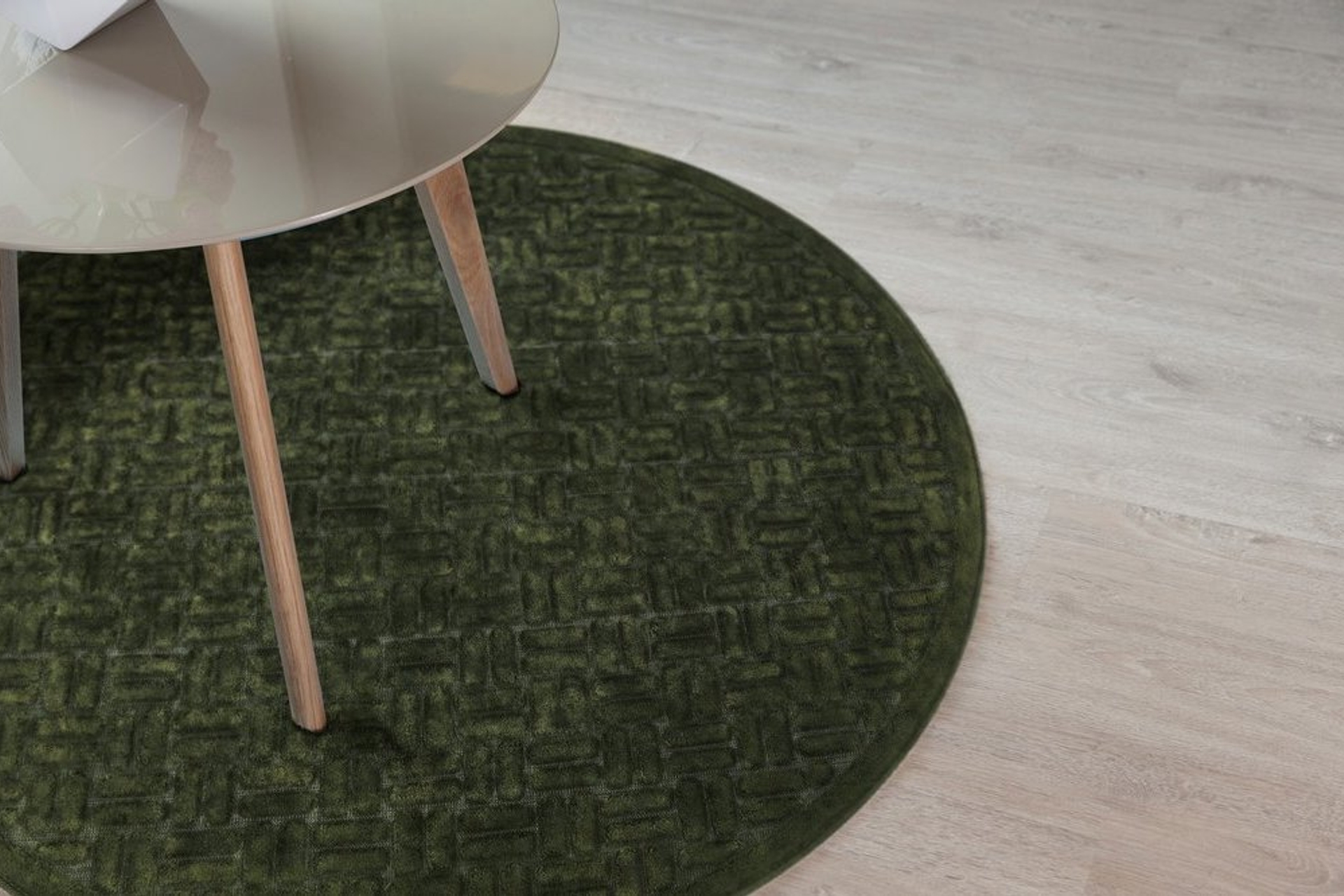 alanur domino eskitme yesil cotton yuvarlak hali 120x120 cm fiyati vivense