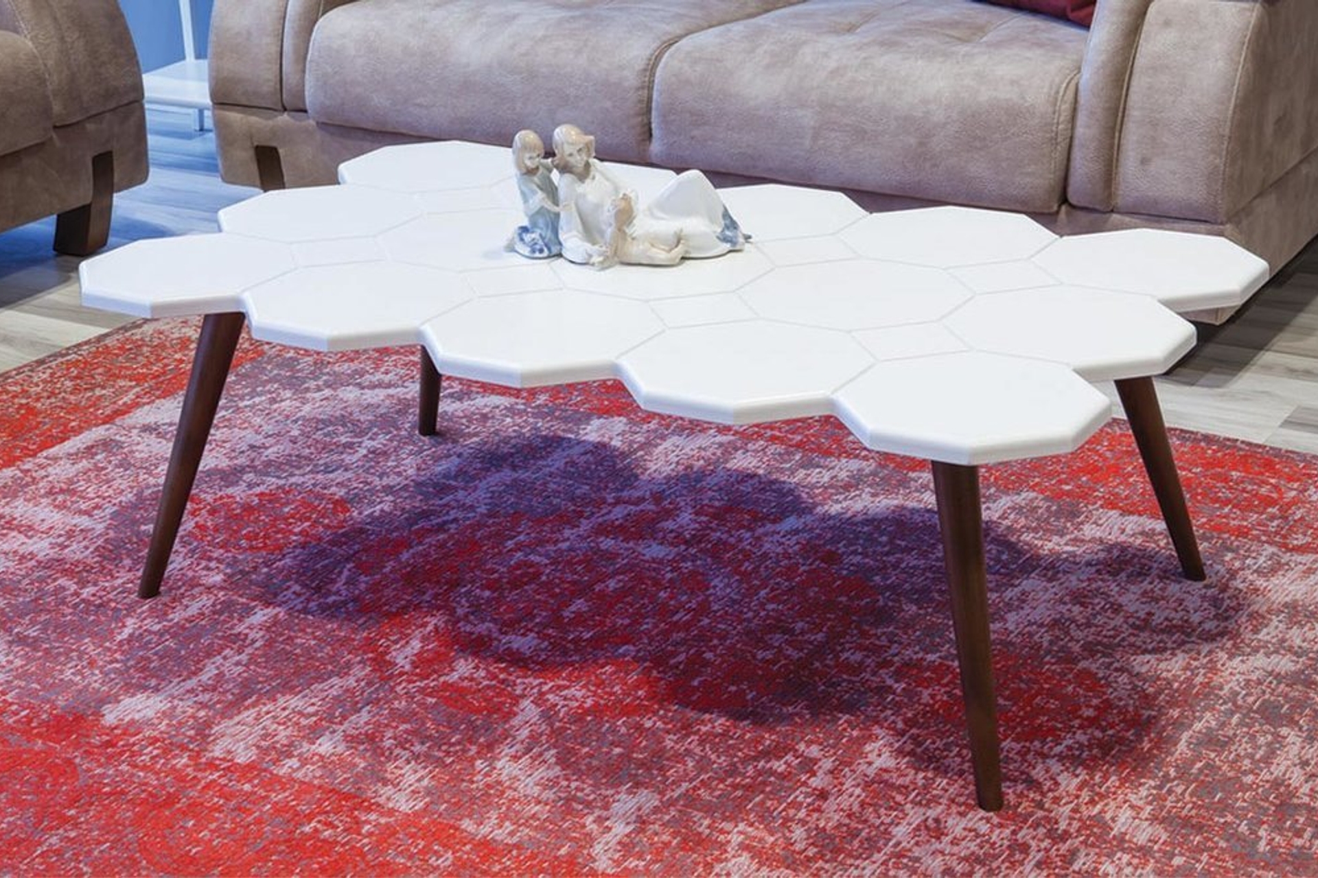 Wabe Orta Sehpa Beyaz Fiyati Vivense