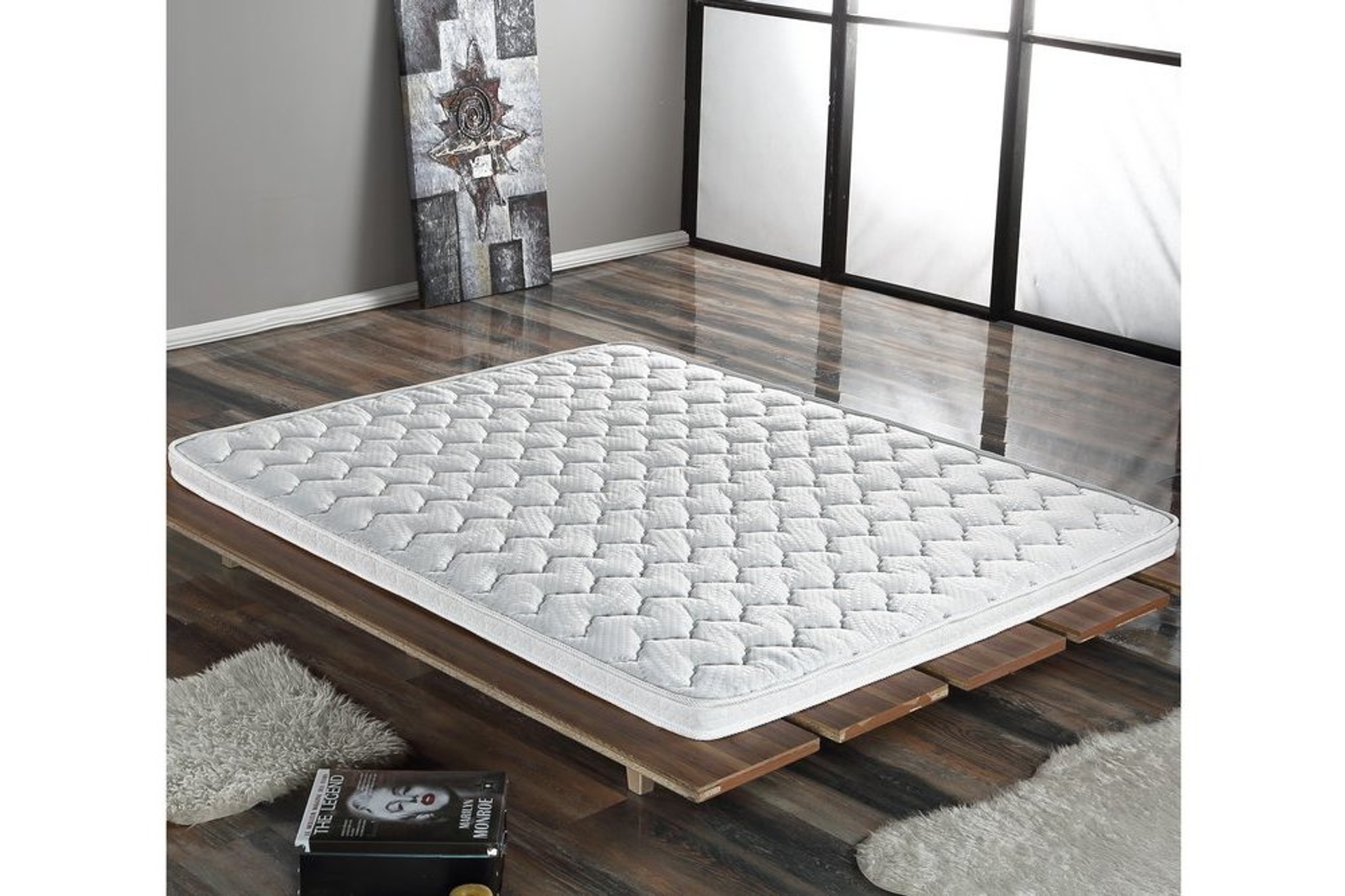 full ortopedik natural ped yatak siltesi 80 x 190 fiyati vivense