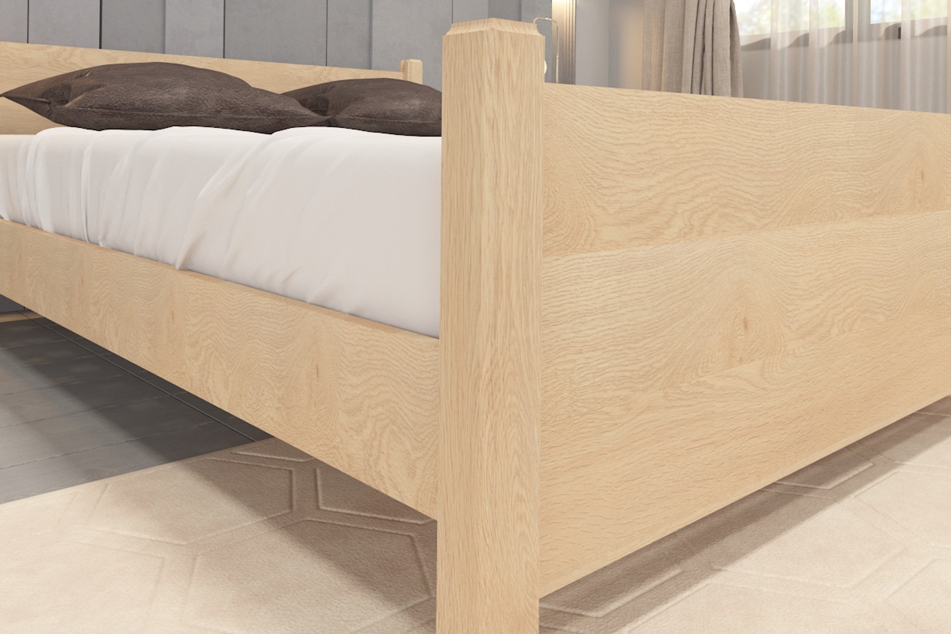 ALP MELODİ VERNİKSİZMASİF ÇAM TEK KİŞİLİK YATAK 90X190CM FİYATI Vivense