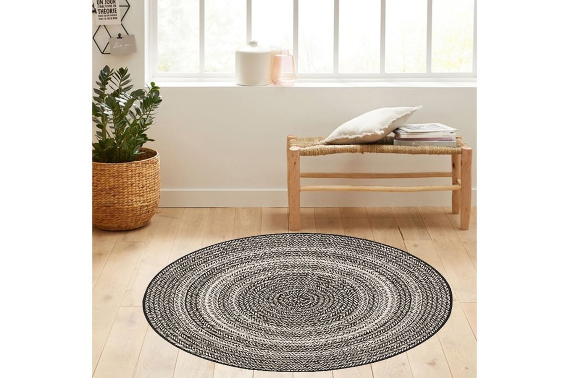 kozzy home deri kaymaz taban yikanabilir yuvarlak hali rfe6694 100x100 fiyati vivense