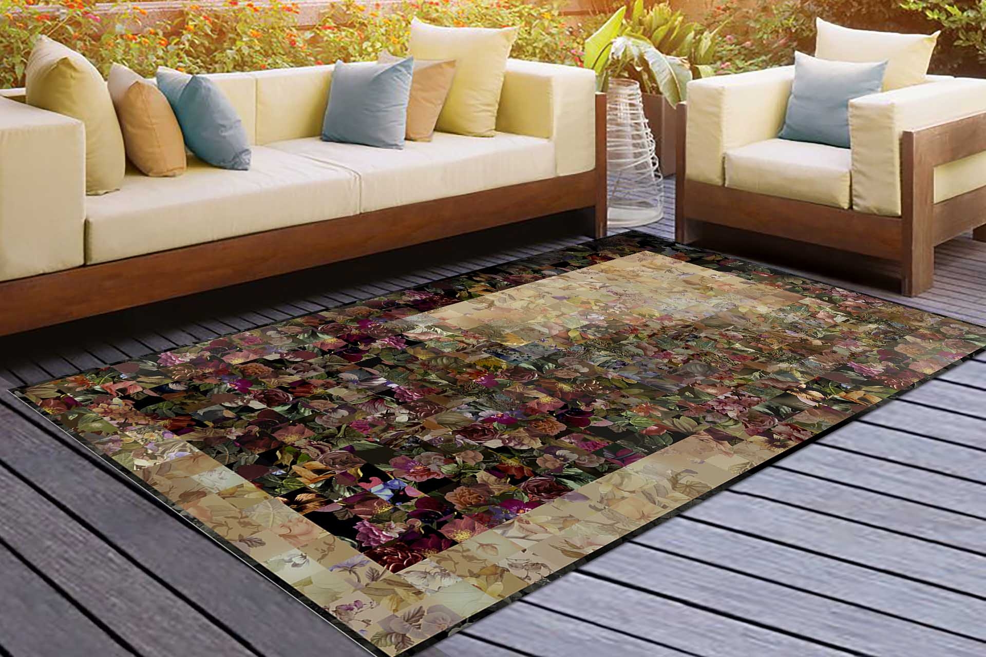 Aida Home Flowers Salon Halısı- 80X200 -1
