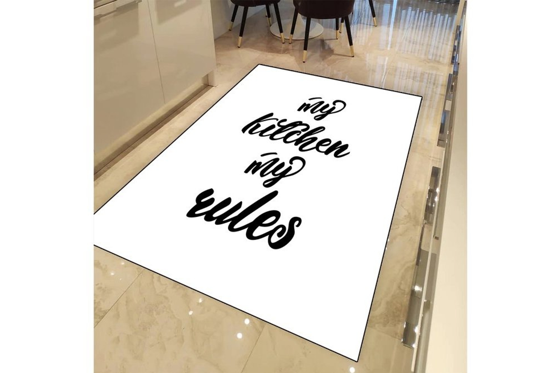my kitchen rules 3d dekoratif desenli mutfak halisi 150x80 fiyati vivense