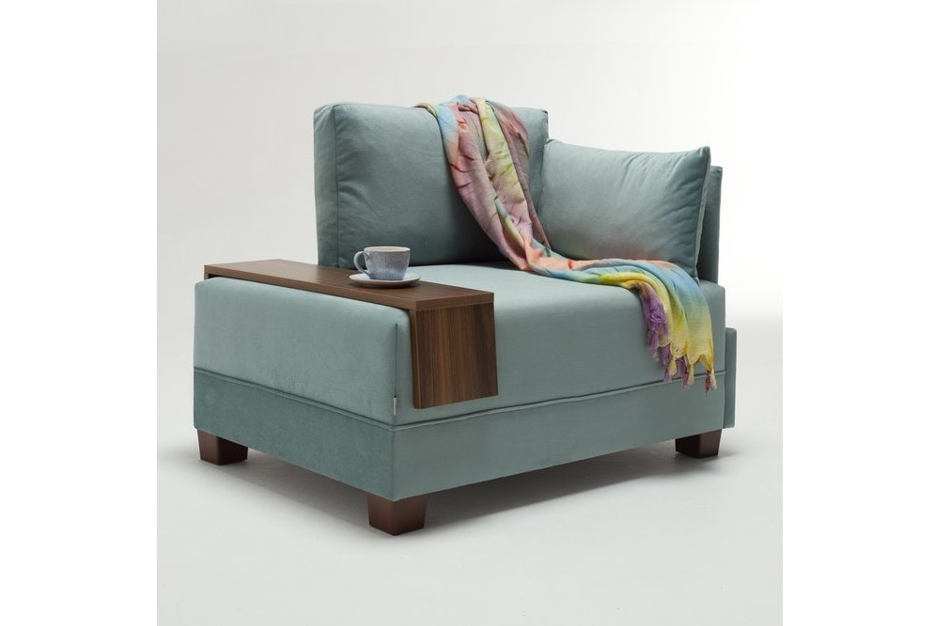 Fly Tekli Koltuk Sag Buz Mavisi Elite Fiyati Vivense