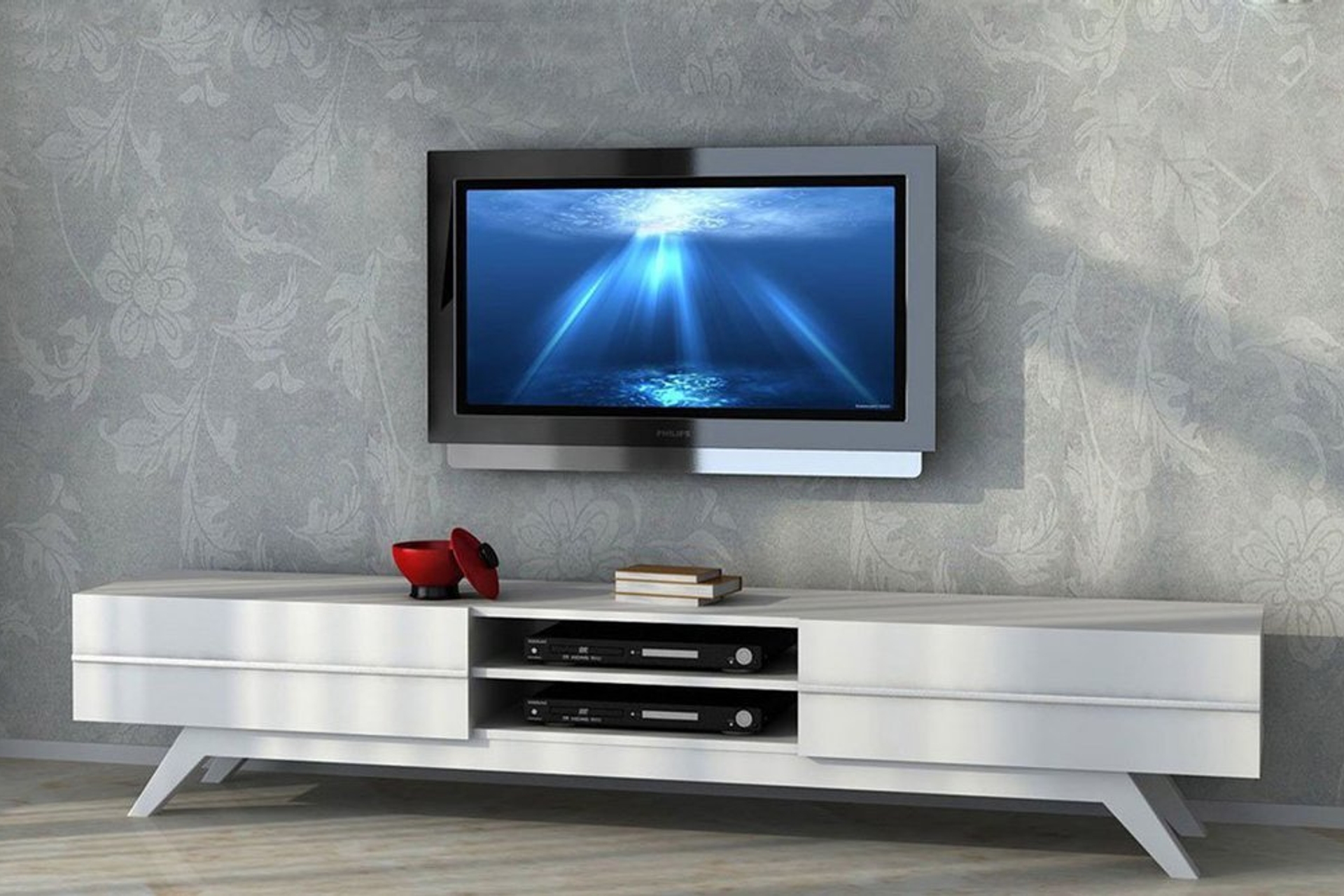 Ruya Tv Sehpasi Beyaz 180 Cm Fiyati Vivense