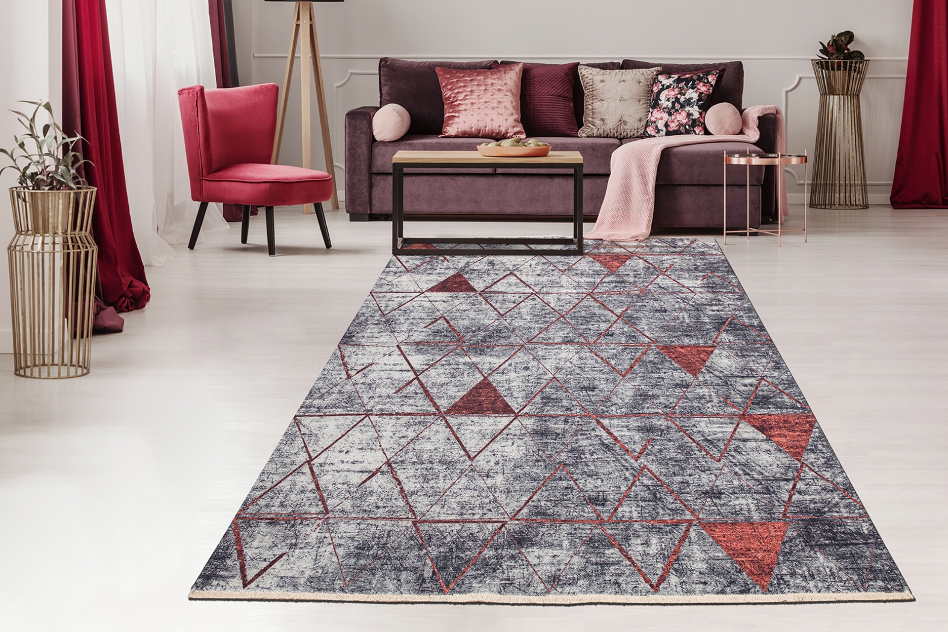 Angorahome Vega Dekoratif Dikdörtgen Kilim 4038- 160X230 -1