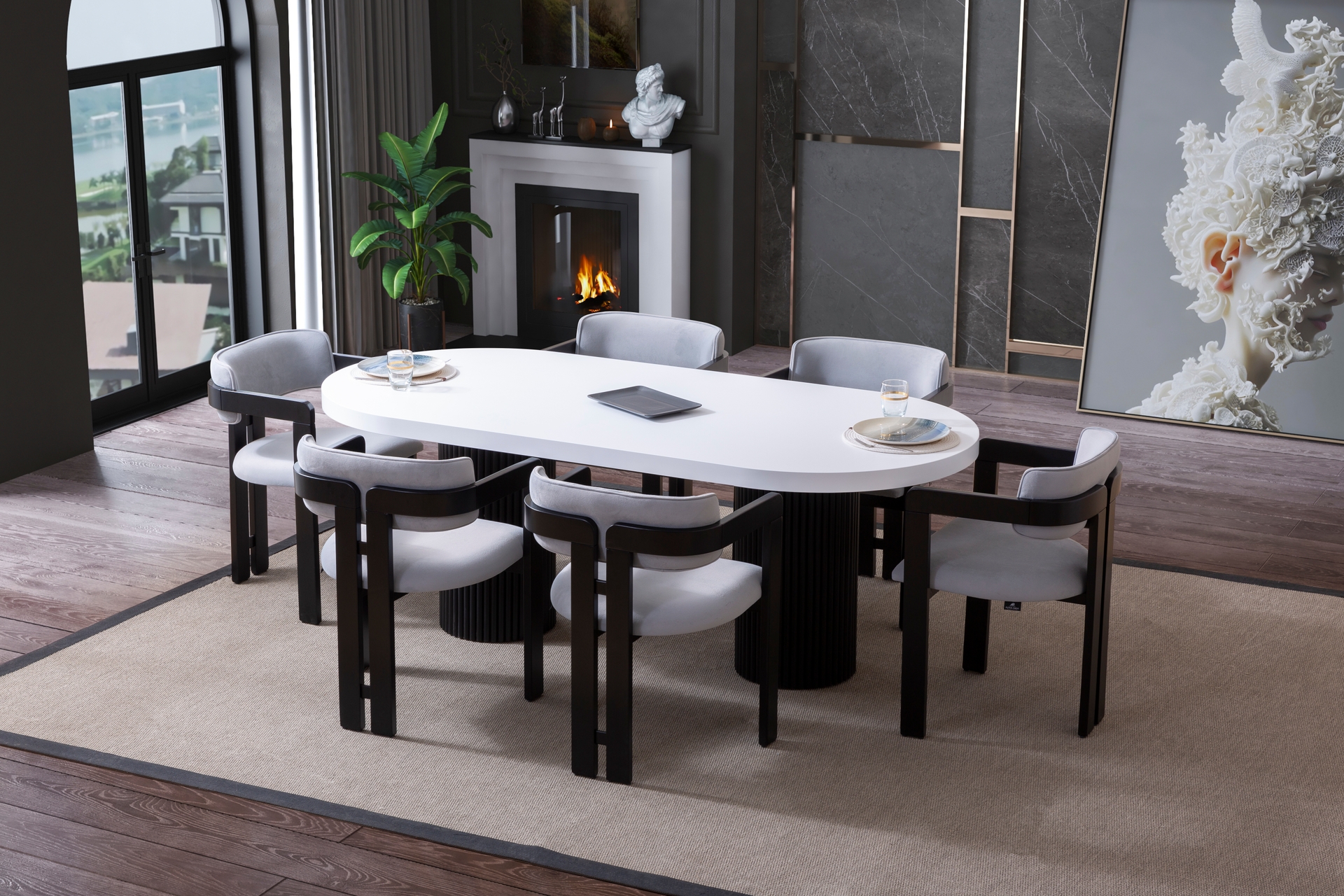 Star Yemek Masası Takımı- 200X90 -1