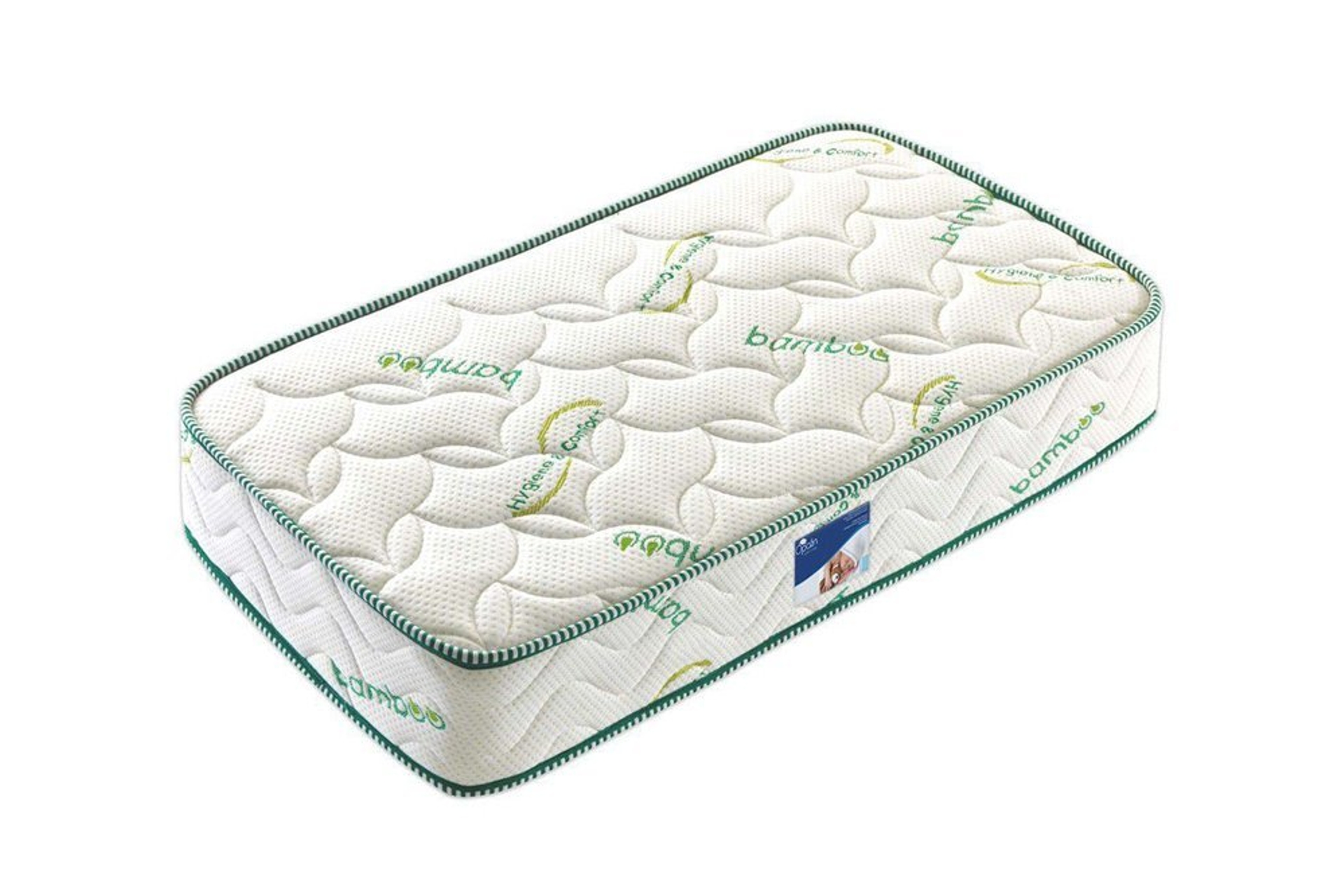 HEYNER BAMBOO SOFT ORTOPEDİK YAYLI BEBEK YATAĞI 2 70X120