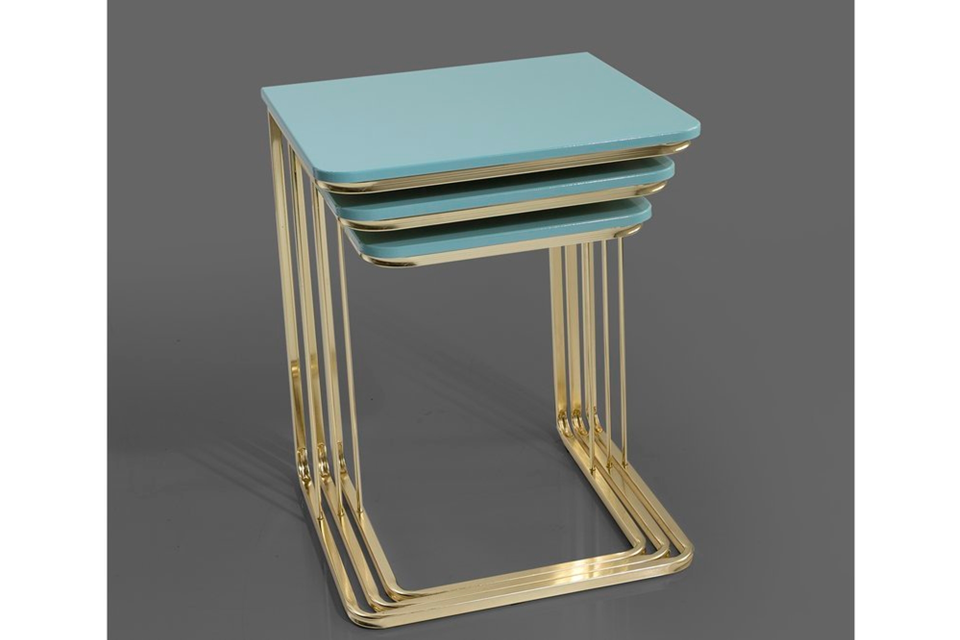 Veys Cora Set Zettafels, 3-delig, Turkoois