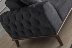 Jazz Hoekbank Rechts, Antraciet