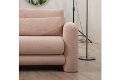 Lilly Hoekbank Links met Lont, Roze