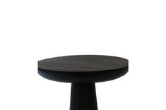 Tucas Home Mushroom Bijzettafel, 70 cm, Zwart
