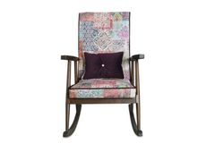 Asedia Trend Authentieke Schommelstoel, Walnoot