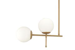 Apliqa Gael Hanglamp met 4 Lampjes, Mat Goud