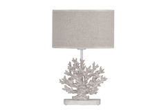 Coral Table Lamp, Gold