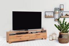 Leroy TV Unit, 180 cm, Walnut