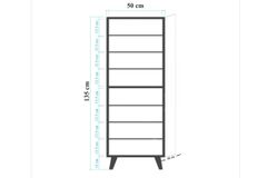 Ironbridge Shoe Cabinet, Multicolour