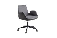Dora Bureaustoel, Zwart en Grijs