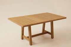 Monte Carlo Houten Tuinset, 6 Zits, Creme