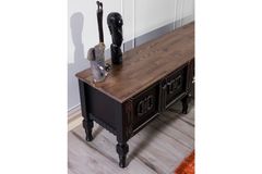 Aller Tv-Meubel, 200 cm, Zwart